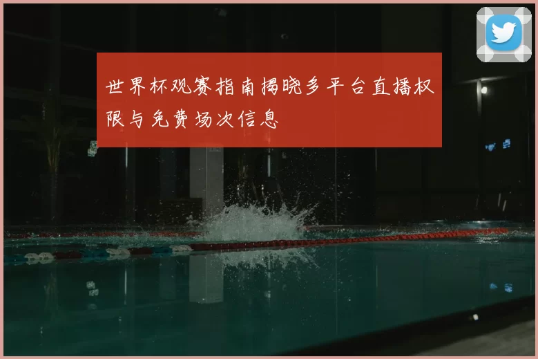 世界杯观赛指南揭晓多平台直播权限与免费场次信息